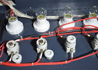 IEC 60331 Máquina de ensayo de resistencia al fuego de la integridad del circuito de cable BS 6387 Equipo de ensayo de resistencia al fuego de cable