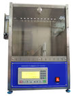ASTM D1230 probador de la inflamabilidad de 45 grados con el panel de cristal de la observación