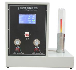 Probador automático inteligente ASTM D 2863 ISO 4589-2 ISO 4589-3 NES 714 NES 715 del índice del oxígeno