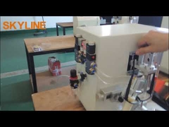 Prueba de deformación del puente del marco de los anteojos