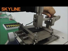 Probador de abrasión de cuero Veslic IULTCS