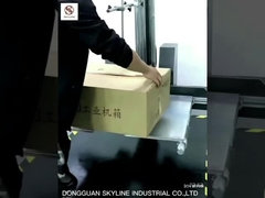 ISO22488-1972(E) Altura de caída 400-1500 Uso conveniente Equipo de prueba de caída de brazo doble