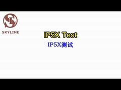 Cámara de prueba ambiental de acero inoxidable con IPX5/6 para prueba antipolvo
