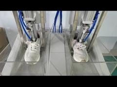 Prueba de penetración de agua dinámica del calzado