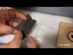 Prueba de permeabilidad del vapor de agua de cuero