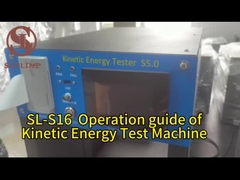 0.007M/S Tester de energía cinética Distancia del sensor Seleccione 100-500 mm