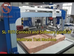 Máquina de ensayo integrada de colchón de función múltiple