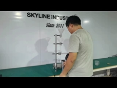 Equipo de ensayo de absorción de agua en la superficie de tejidos / textiles profesional ASTM D4772