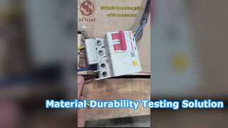 Prueba de durabilidad del material del probador de intemperismo UV