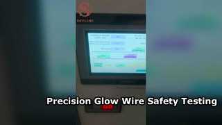 Probador de inflamabilidad de hilo incandescente Cumplimiento IEC 60695