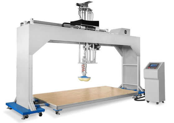 Comprar Equipo de ensayo de durabilidad de colchón / equipo de ensayo de impacto de golpes de colchón ASTM F1566 Cornell Fabricación en línea