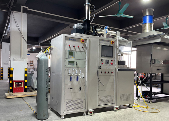 Máquina de ensayo de calorimetría de cono ASTM E1354 Calorímetro de cono Probador de fuego