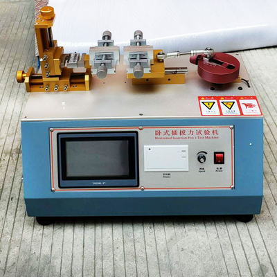 Equipo de prueba de vida útil del enchufe Enchufe horizontal y probador de fuerza de tracción Máquina de prueba de fuerza de inserción y extracción