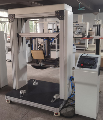 BIFMA X5.4 EN1728 Teste de durabilidad del asiento y la espalda de la silla Máquina integral de prueba de durabilidad
