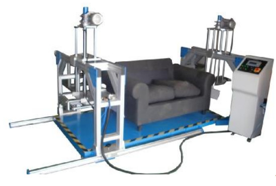 BIFMA X5.4 Sofa Drop Tester Máquina de prueba de caída de simulación de transporte