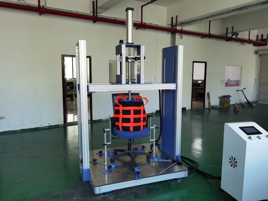 BIFMA 5.1 Equipo de ensayo de muebles / Máquina de ensayo de impacto de sillas de oficina / Tester de durabilidad de impacto de asiento