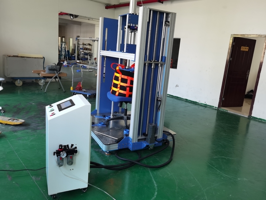 BIFMA 5.1 Equipo de ensayo de muebles / Máquina de ensayo de impacto de sillas de oficina / Tester de durabilidad de impacto de asiento