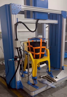 BIFMA 5.1 Máquina de prueba de impacto Silla de prueba de durabilidad de impacto Prueba de impacto de caída para asiento de silla de plástico