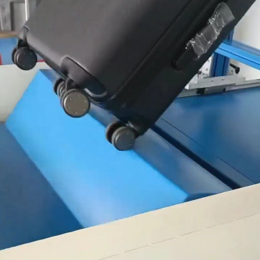 Máquina de prueba de equipaje para bajar escaleras Tester de durabilidad de la caja para bajar escaleras