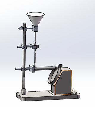 comprar Equipo de ensayo de absorción de agua en la superficie de tejidos / textiles profesional ASTM D4772 Fabricación en línea
