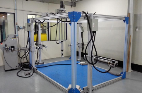 Máquina de ensayo integrada de mesa y escritorio Máquina de ensayo de resistencia y durabilidad de mesa