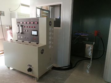 Horno del laboratorio de la llama del alambre del equipo de prueba del fuego del IEC 60331-21 pequeño sin cámara de combustión