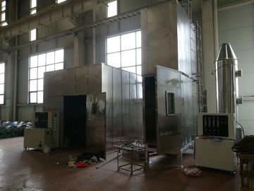 Horno del laboratorio de la llama del alambre del equipo de prueba del fuego del IEC 60331-21 pequeño sin cámara de combustión