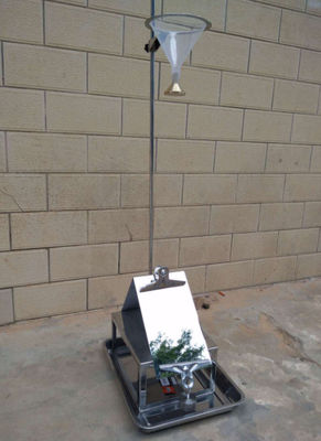 comprar AATCC42 Probador de penetración por impacto de tejido con altura de cono de 610 mm, 335x285x1080 mm Fabricación en línea