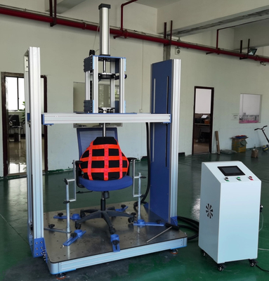 BIFMA 5.1 Equipo de ensayo de muebles / Máquina de ensayo de impacto de sillas de oficina / Tester de durabilidad de impacto de asiento
