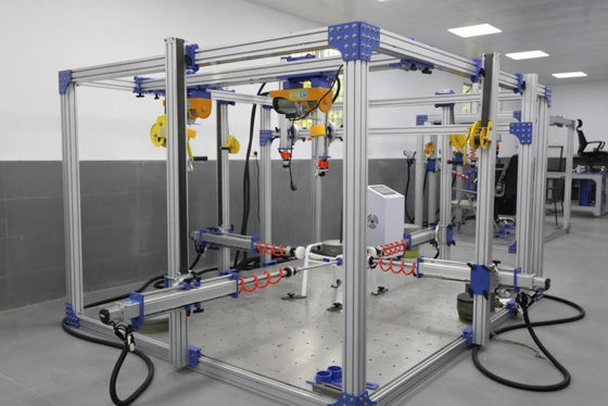 Comprar SKYLINE SL-T26 Máquina de Pruebas de Muebles 5 Cilindros Neumáticos Control PLC Probador de Resistencia y Estabilidad Fabricación en línea