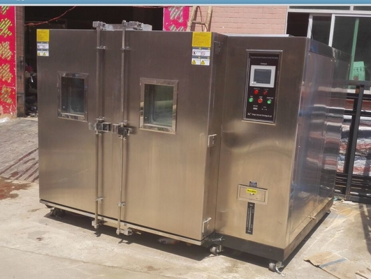 Máquina de ensayo de ambiente de doble puerta de pretratamiento Cámara de ensayo de temperatura y humedad