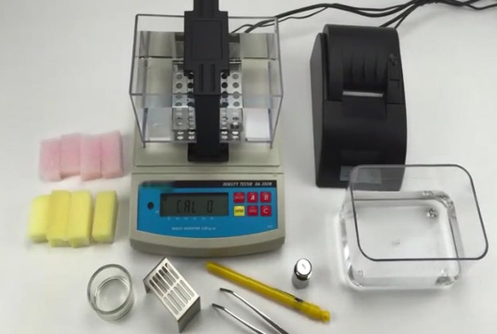 Densidad aparente del material y densidad húmeda de la máquina de ensayo de espuma esponja de producto de densidad de ensayo