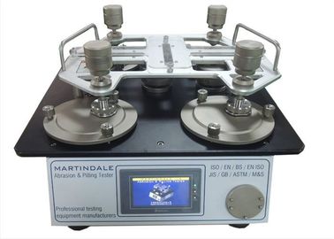 Abrasión de Martindale del equipo de prueba de la materia textil del ISO 12945-2 ASTM D4966 y probador de Pilling