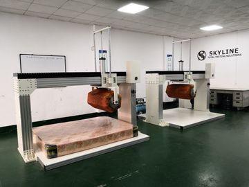 comprar Máquina de prueba de Rollator del colchón de la caja de ASTM F1566/de EN1957 Innerspring con la medida de la disminución de la altura Fabricación en línea