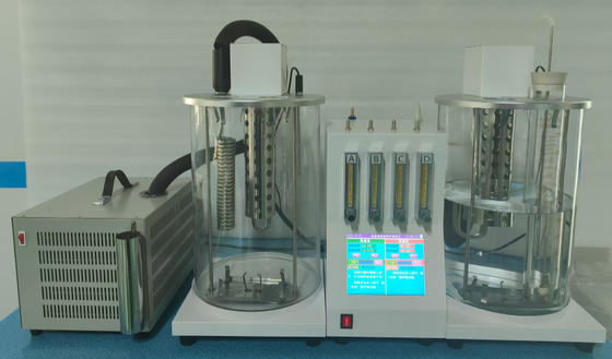 Comprar Máquina de prueba de características de espumado para aceites lubricantes con enfriador Fabricación en línea