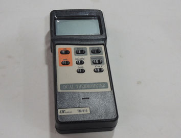 La exhibición electrónica TM916 del LCD de la energía baja del equipo de prueba se dobla Therometer