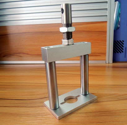 comprar Accesorio fijo de la prueba de la seguridad del pacificador de la aleación de aluminio del equipo de prueba de los juguetes EN14350-1 Fabricación en línea