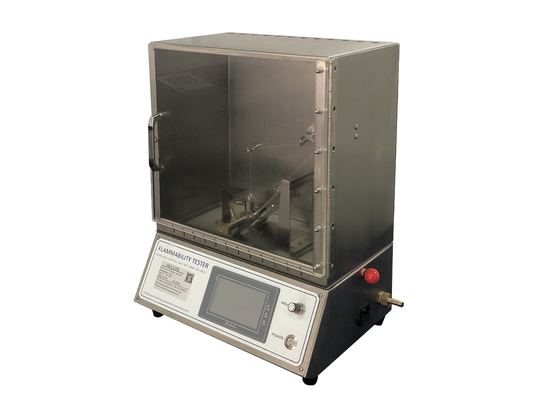 Equipo de prueba automático de la inflamabilidad del grado del equipo de prueba de los juguetes de ASTM D1230 45