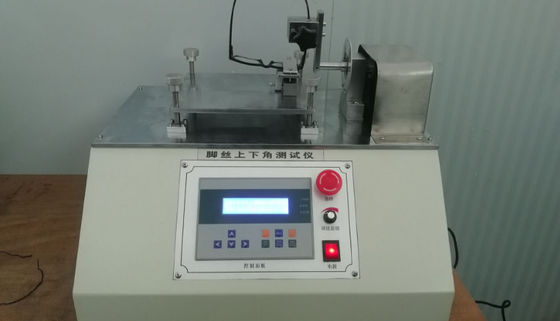 Comprar Probador de ángulo de marco de alambre de gafas de SL-SF15, máquina de prueba de durabilidad de flexión de bisagra de resorte, pantalla LCD AC220V Fabricación en línea
