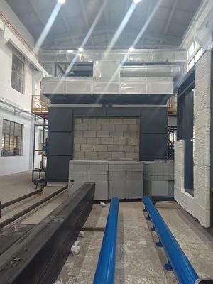 Buen precio BS EN 1365 Horno de ensayo de resistencia al fuego vertical para paredes de piezas no portantes en línea