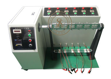 Máquina de la prueba de flexión del alambre del equipo del prueba de laboratorio de la UL 87, ángulo de plegado 10 - 180° ajustable