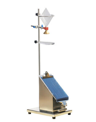 Buen precio AATCC42 Probador de penetración por impacto de tejido con altura de cono de 610 mm, 335x285x1080 mm en línea