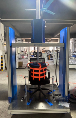 Máquina de prueba de impacto de caída de silla de oficina Tester de durabilidad del asiento de impacto Prueba de impacto de caída para asiento de silla de plástico