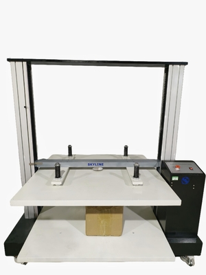 Testador de compresión de caja de paquetes Máquina de prueba de dureza de caja corrugada para papel y envases