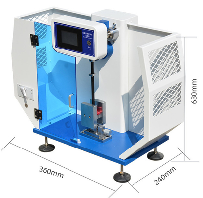 Máquina de ensayo de impacto del haz de voladizo ASTM D256-2010