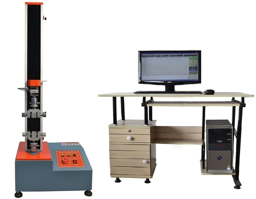 Control PC Máquina de ensayo de tracción universal de una sola columna para materiales universales 100 - 500N