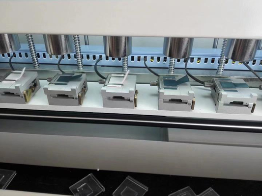Máquina de ensayo digital de recuperación de arrugas para textiles/tejidos según AATCC66 / ISO2313/ M&S