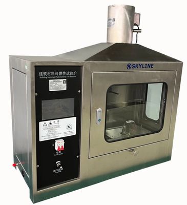 Prueba de fuente de llama única Probador de inflamabilidad EN ISO 11925-2/DIN 53438