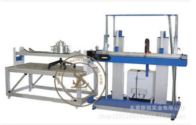 Buen precio BIFMA X5.1 2011 máquina de prueba de la resistencia de la base del echador de 17 sillas con la impulsión del cilindro del modo de la impulsión en línea