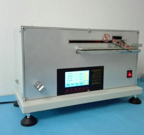 Probador automático de la tiesura de la tela del equipo de prueba de la materia textil con longitud y tiesura de doblez